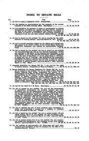 Cover of: Journal of the Senate, of the ... Legislature of the State of Wisconsin by Wisconsin Legislature . Senate, Nevada. Legislature. Senate., Wisconsin , Legislature