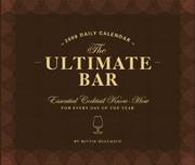 Cover of: 2008 Daily Calendar: Ultimate Bar (Daily Calendar)