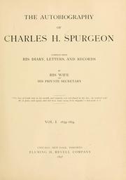 Cover of: The autobiography of Charles H. Spurgeon