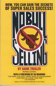 Cover of: No Bull Selling by Hank Trisler