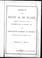 Cover of: Speech of the Hon. A. M. Ross, treasurer of the province of Ontario