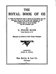 The Royal Book of Oz: In which the Scarecrow Goes to Search for His Family Tree and Discovers .. by L. Frank Baum, Ruth Plumly Thompson