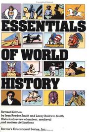 Cover of: Essentials of world history by Jean Reeder Smith