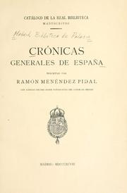 Cover of: Crónicas generales de España