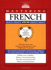 Cover of: Mastering French