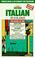Cover of: Italian at a glance