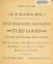 Cover of: Turf goods by G.S. Ellis & Son.