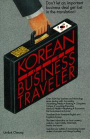 Cover of: Korean for the business traveler by Un Bok Cheong