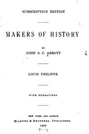 Cover of: Louis Philippe