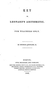 Cover of: A Practical Treatise on Arithmetic... by George Leonard