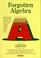 Cover of: Forgotten algebra