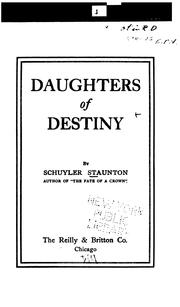Cover of: Daughters of Destiny
