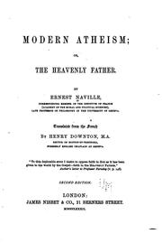 Cover of: Modern Atheism: Or, The Heavenly Father