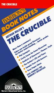 Cover of: Arthur Miller's The Crucible