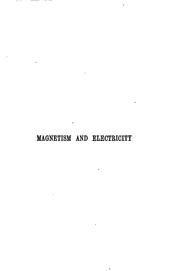 Cover of: Elements of magnetism and electricity by John Angell