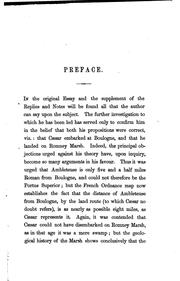 Cover of: The Invasion of Britain by Julius Caesar: With Replies to the Remarks of the ...