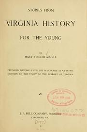 Stories from Virginia history by Mary Tucker Magill
