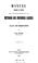 Cover of: Manuel théorique et pratique de l'application de la méthode des moindres carrés au calcul des ...