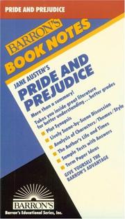 Cover of: Jane Austen's Pride and prejudice