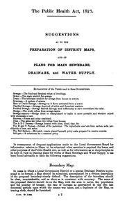 Cover of: The Public Health Act, 1875, and the Whole Law Relating to Public Health, Local Government, and ...