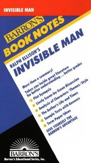 Cover of: Ralph Ellison's Invisible man by Anthony S. Abbott