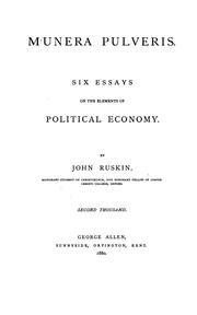Cover of: The Works of John Ruskin by John Ruskin