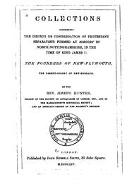 Cover of: Collections Concerning the Church Or Congregation of Protestant Separatists Formed at Scrooby in ...