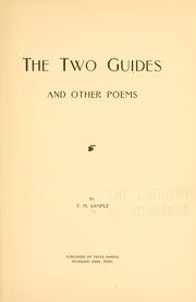 Cover of: The two guides: and other poems