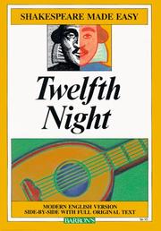 Cover of: Twelfth Night (Shakespeare Made Easy) by William Shakespeare