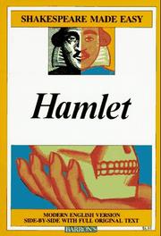 Cover of: Hamlet by William Shakespeare, William Shakespeare