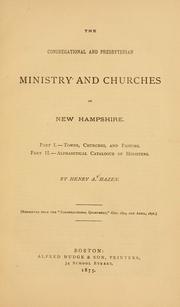 Cover of: Cleveland Congregationalists, 1895 by Albert Barnes Cristy