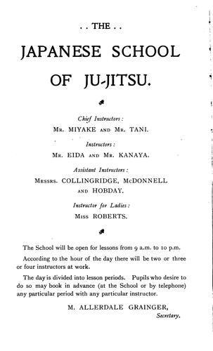 The Fighting Man of Japan: the training and exercises of the Samurai by F. J. Norman