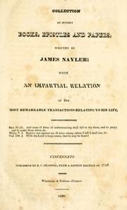 Cover of: A collection of sundry books, epistles and papers by Naylor, James
