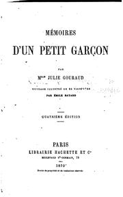 Cover of: Mémoires d'un petit garçon by Julie Gouraud