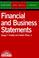 Cover of: Financial and business statements