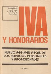 Cover of: IVA y honorarios by José Antonio Ares, Juan Carlos Blengio, José Antonio Pini