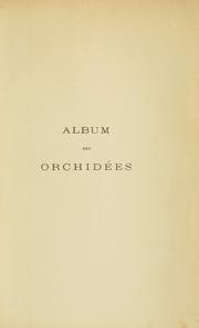 Cover of: Album des orchidées de l'Europe centrale et septentrionale by Henry Correvon