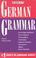 Cover of: German grammar