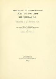 Cover of: Monograph & iconograph of native British Orchidaceœ