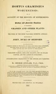 Hortus gramineus woburnensis by Sinclair, George