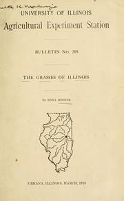 Cover of: The grasses of Illinois