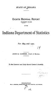 Cover of: Biennial Report of the Chief of the Bureau by Indiana Statistics Bureau