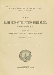 Cover of: The timber pines of the southern United States