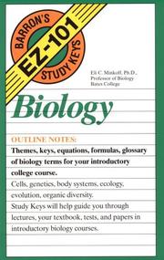 Cover of: Biology (EZ-101 Study Keys)
