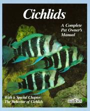 Cover of: Cichlids by Georg Zurlo, Georg Zurlo