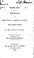 Cover of: Memoir of the Hon. Samuel Howe: With Other Notices