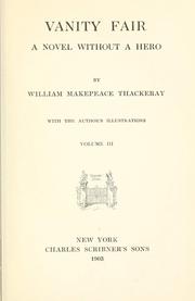 Cover of: The works of William Makepeace Thackeray. by William Makepeace Thackeray