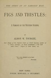 Cover of: Figs and thistles: a romance of the Western Reserve.