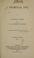 Cover of: A prodigal son.