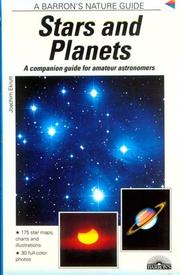 Cover of: Stars and planets: identifying them, learning about them, experiencing them
